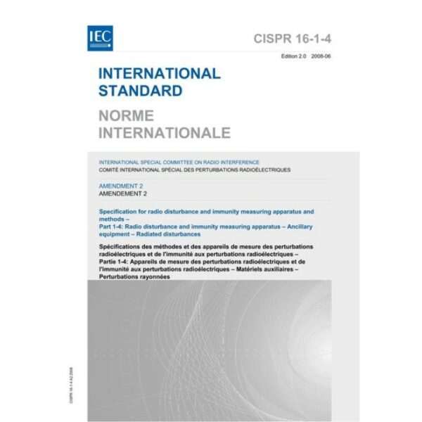 CISPR 16-1-4 Amd.2 Ed. 2.0 b:2008