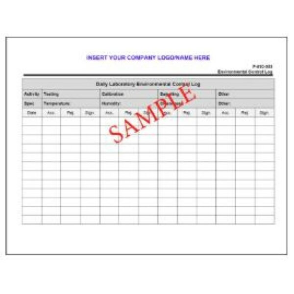 ISO 17025:2017 Forms Package