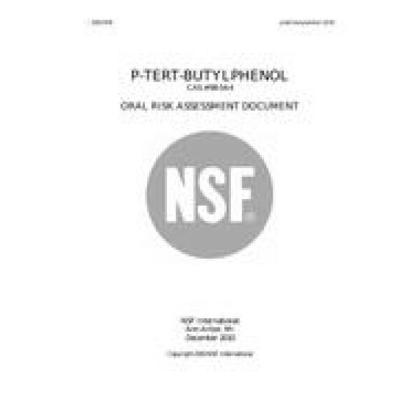 NSF P-Tert-Butylphenol  - 2010