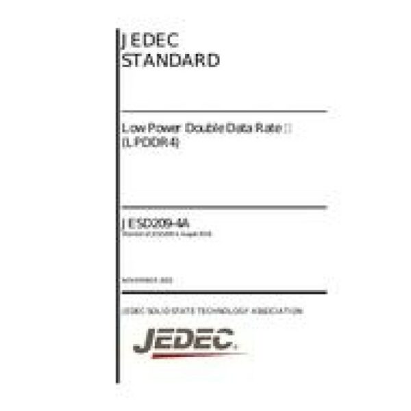 JEDEC JESD209-4A