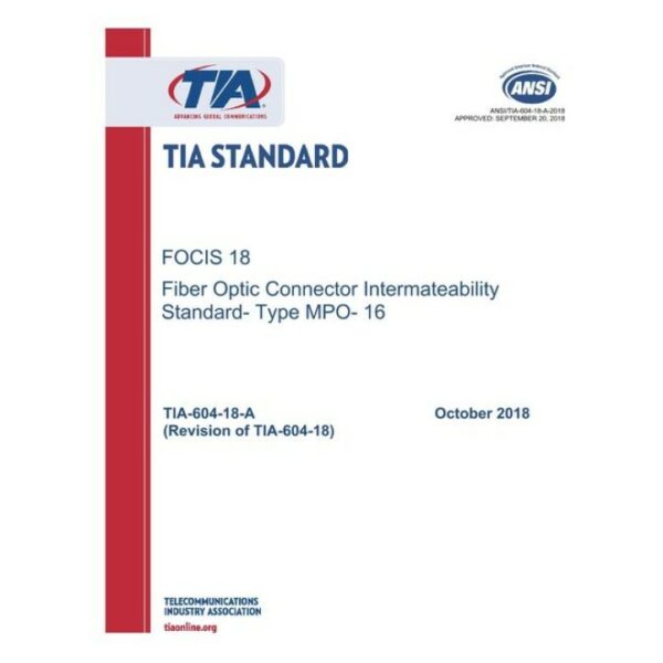 TIA TIA-604-18-A