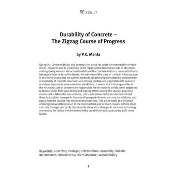 Seventh CANMET/ACI International Conference on Durability of Concrete