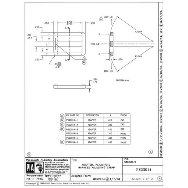 PIA PS22014E