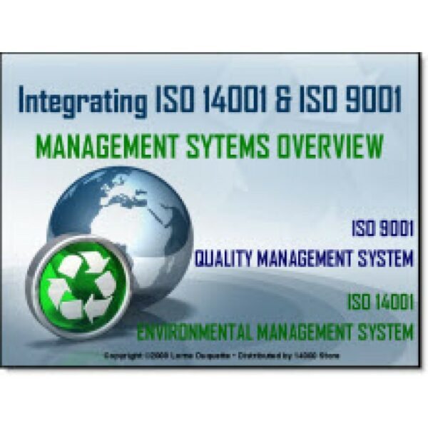 IMS Integrated PowerPoint Presentation ISO 9001:2015 + ISO 14001:2015