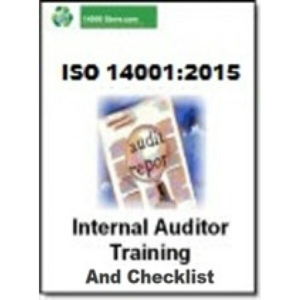 ISO 14001:2015 Internal Auditor Training &amp; Checklist Package