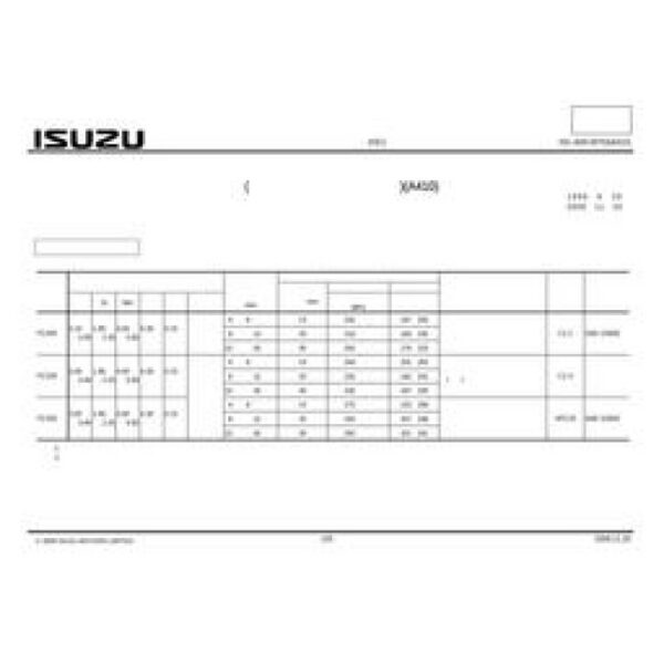 ISUZU ISC-A410