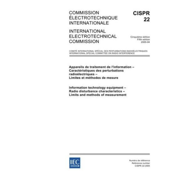 CISPR 22 Ed. 5.0 b:2005