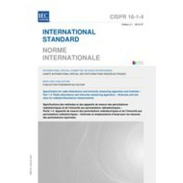 CISPR 16-1-4 Ed. 3.1 b:2012