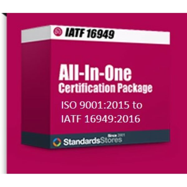 ISO 9001:2015 to IATF 16949:2016 All in One Documentation and Training Package