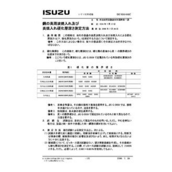 ISUZU ISC-E00-002C