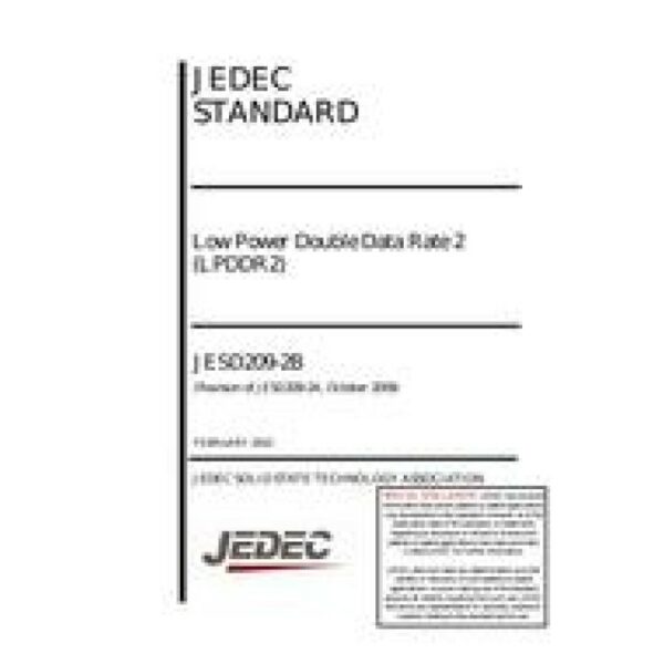 JEDEC JESD 209-2B