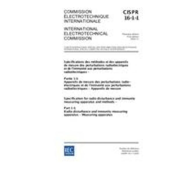 CISPR 16-1-1 Ed. 1.0 b:2003