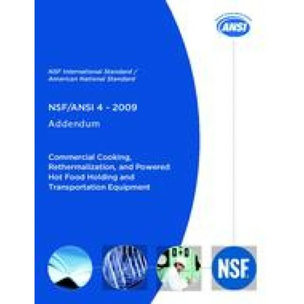 NSF 4-2009 Addendum