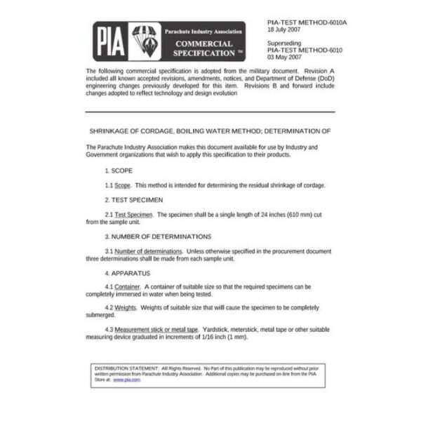 PIA PIA-TEST METHOD-6010A