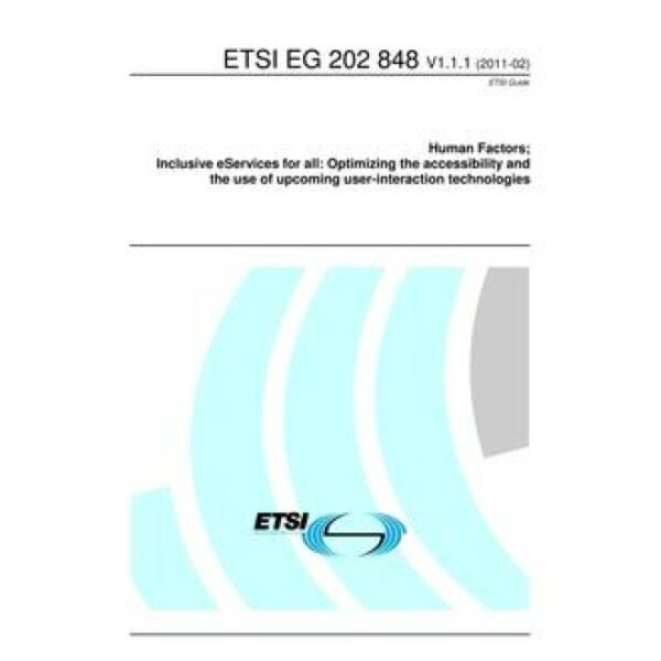 ETSI EG 202 848