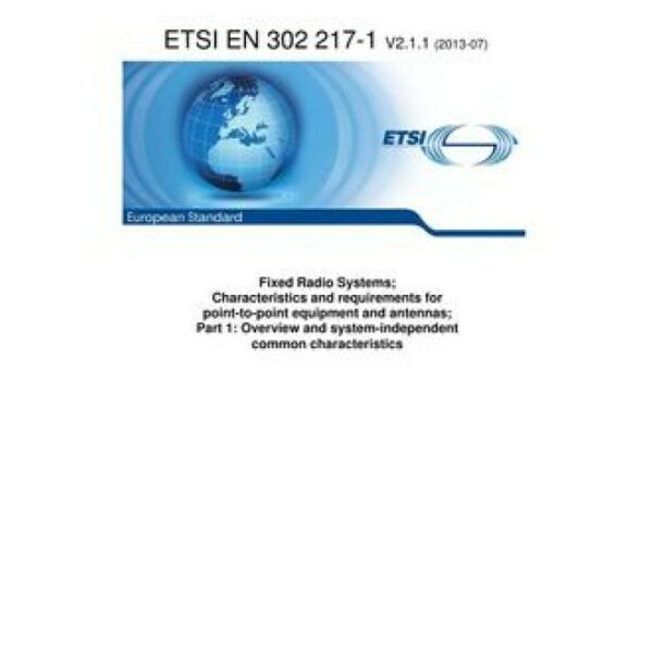 ETSI EN 302 217-1