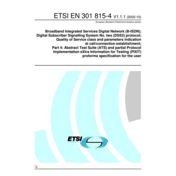 ETSI EN 301 815-4