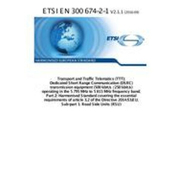 ETSI EN 300 674-2-1