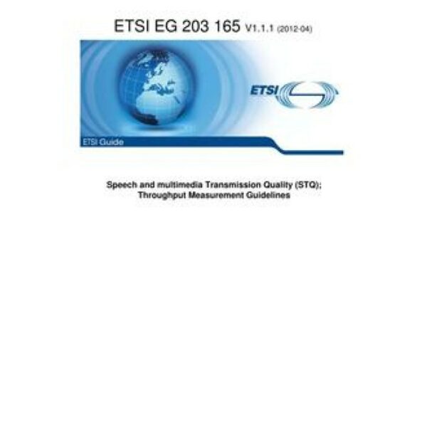 ETSI EG 203 165