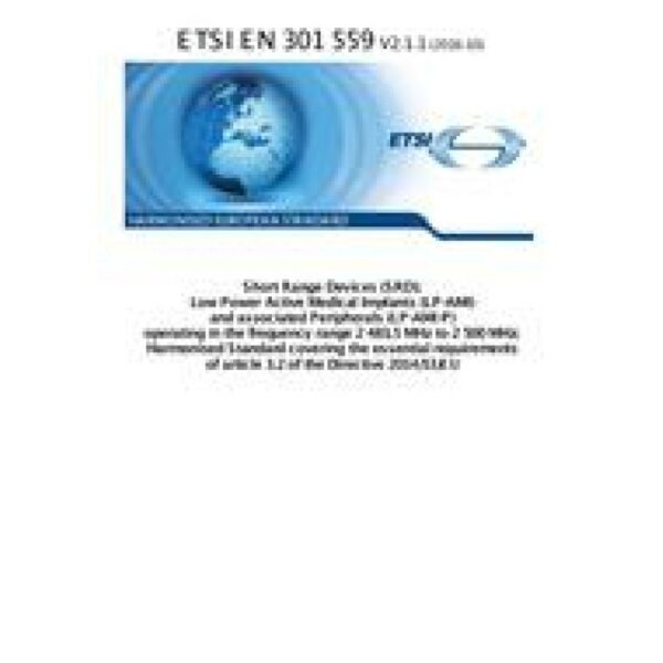 ETSI EN 301 559