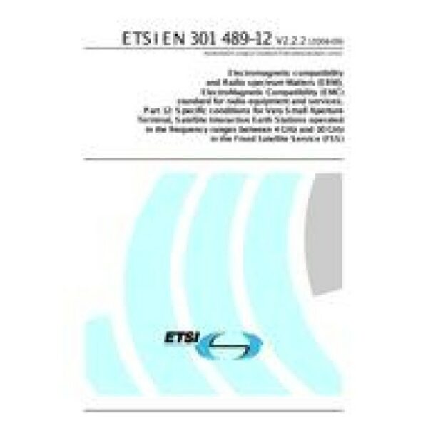 ETSI EN 301 489-12