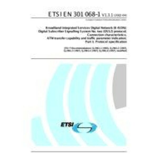 ETSI EN 301 068-1