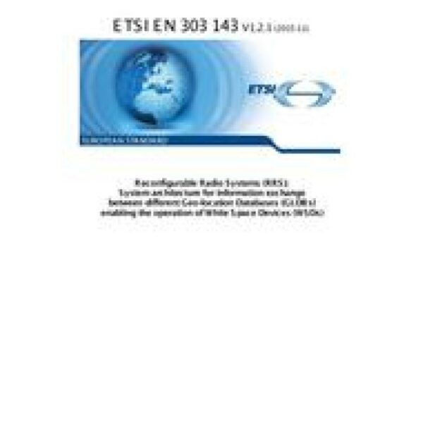 ETSI EN 303 143