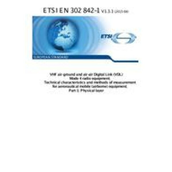 ETSI EN 302 842-1