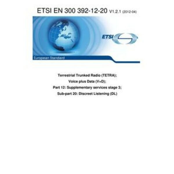 ETSI EN 300 392-12-20