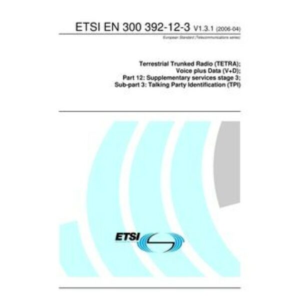 ETSI EN 300 392-12-3