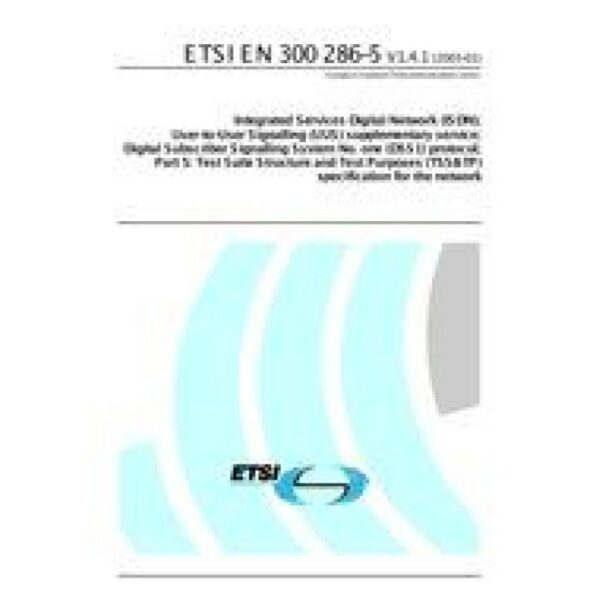 ETSI EN 300 286-5