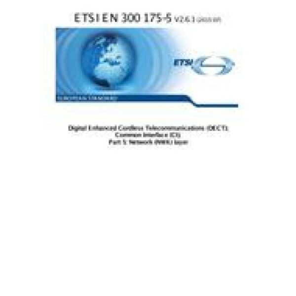 ETSI EN 300 175-5