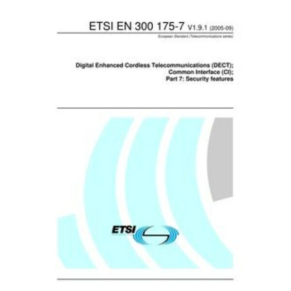 ETSI EN 300 175-7