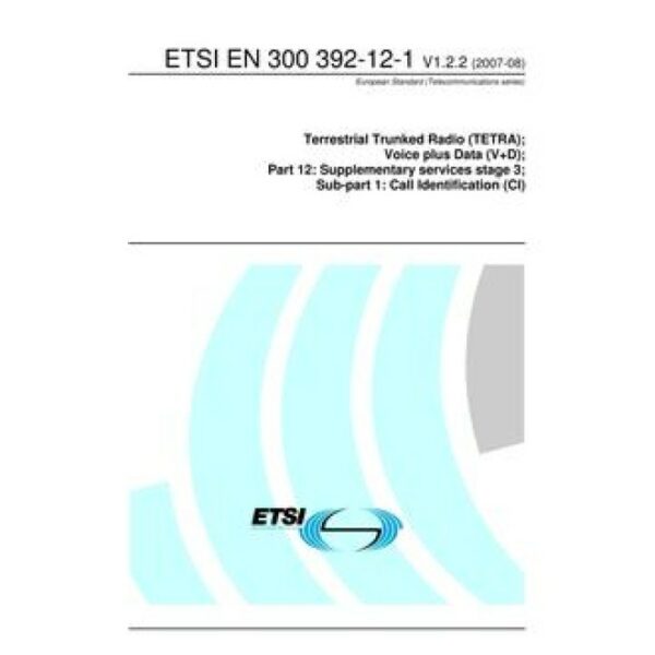 ETSI EN 300 392-12-1