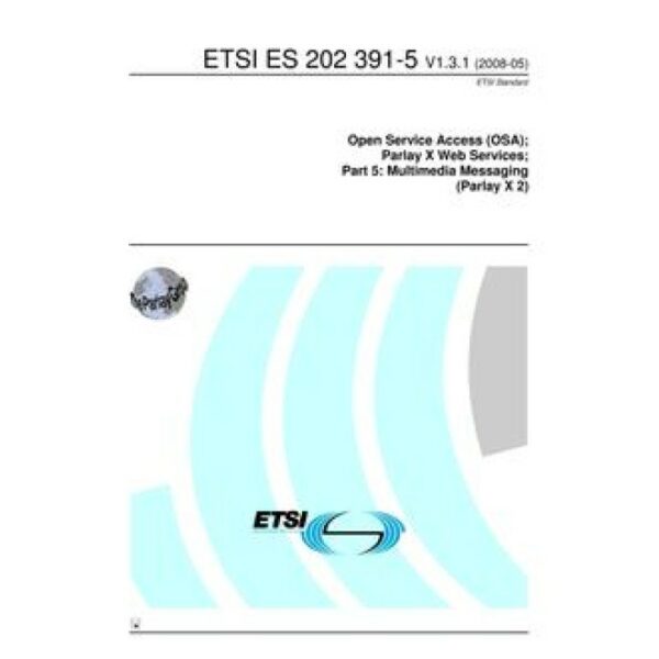 ETSI ES 202 391-5