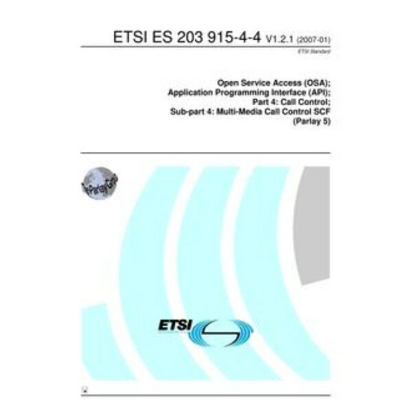 ETSI ES 203 915-4-4