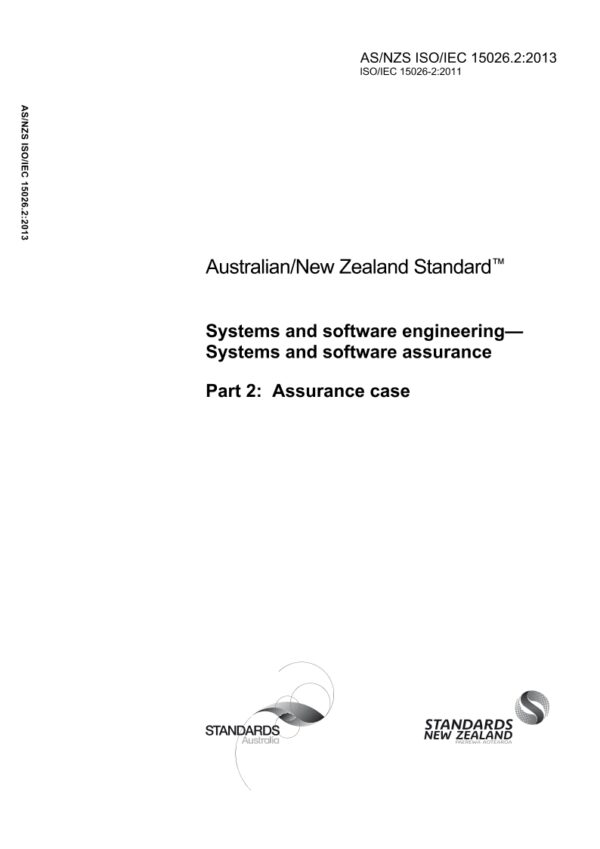 AS/NZS ISO/IEC 15026.2