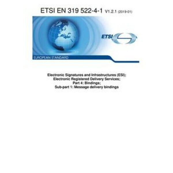 ETSI EN 319 522-4-1