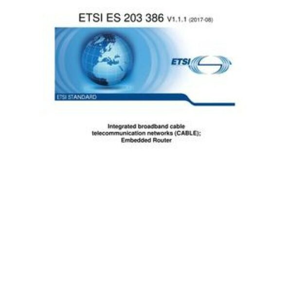 ETSI ES 203 386