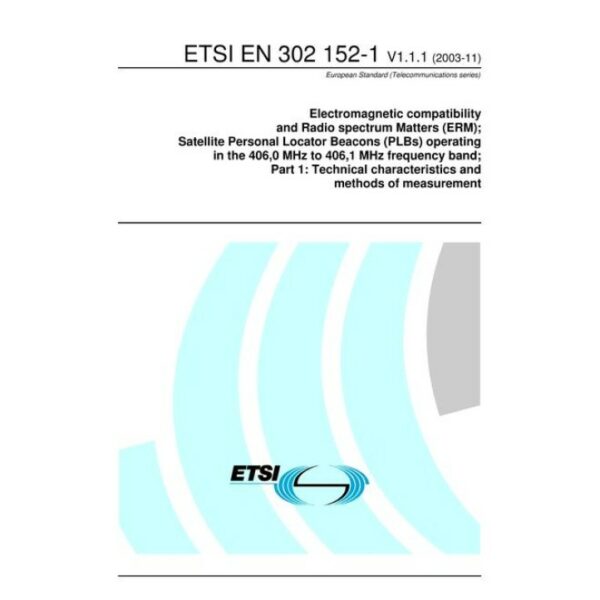 ETSI EN 302 152-1