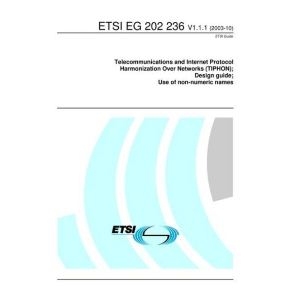 ETSI EG 202 236