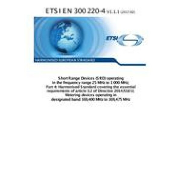 ETSI EN 300 220-4