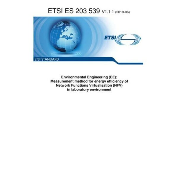 ETSI ES 203 539