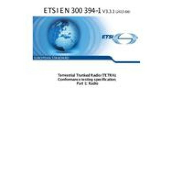 ETSI EN 300 394-1