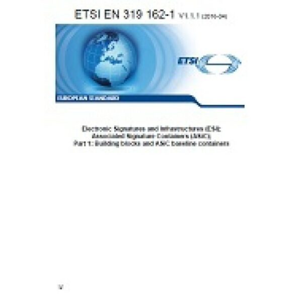 ETSI EN 319 162-1