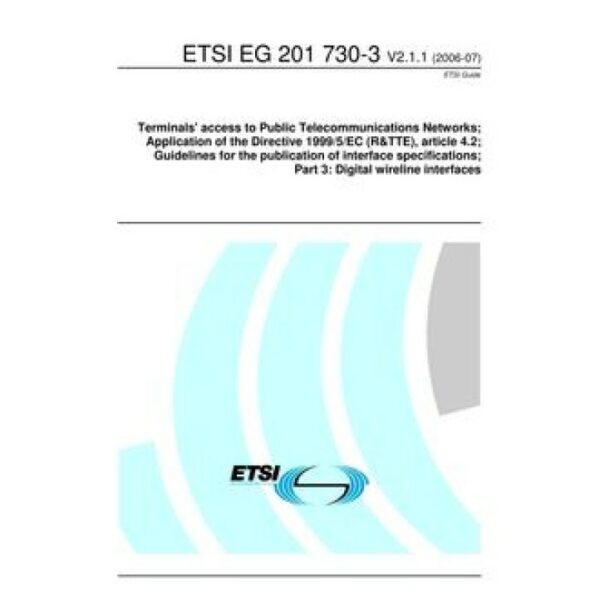 ETSI EG 201 730-3