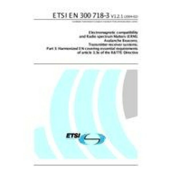 ETSI EN 300 718-3