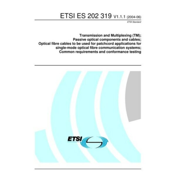 ETSI ES 202 319