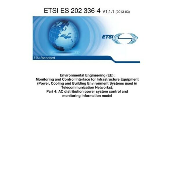 ETSI ES 202 336-4