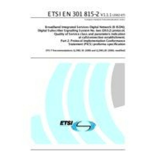 ETSI EN 301 815-2